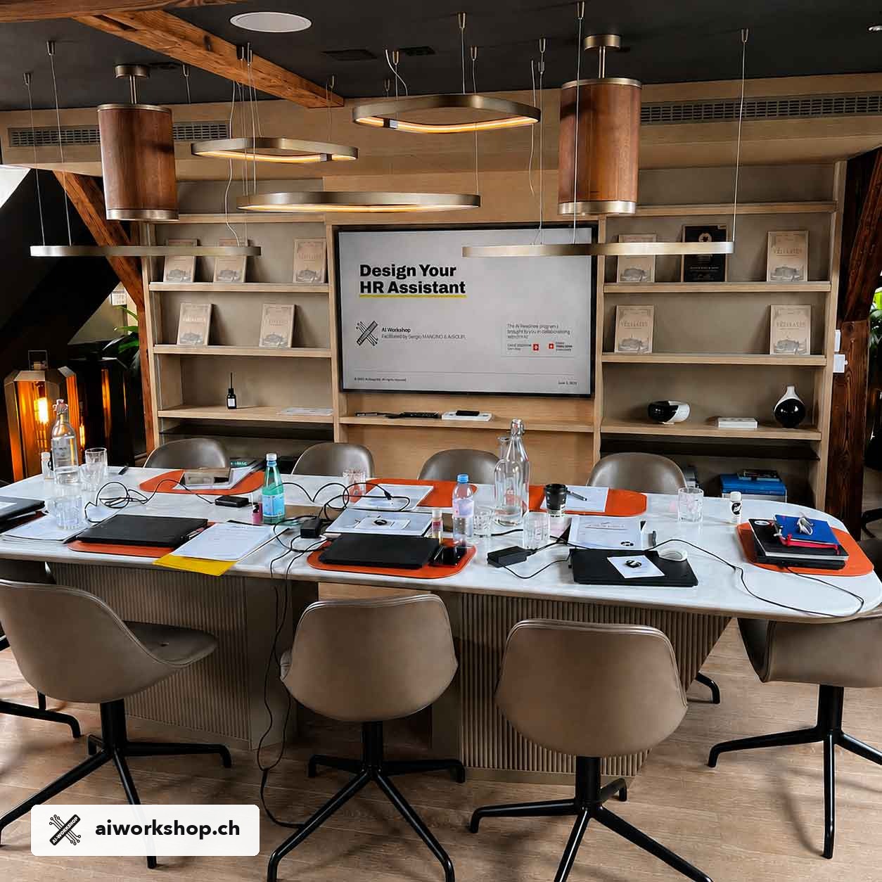 AI for HR workshop setup